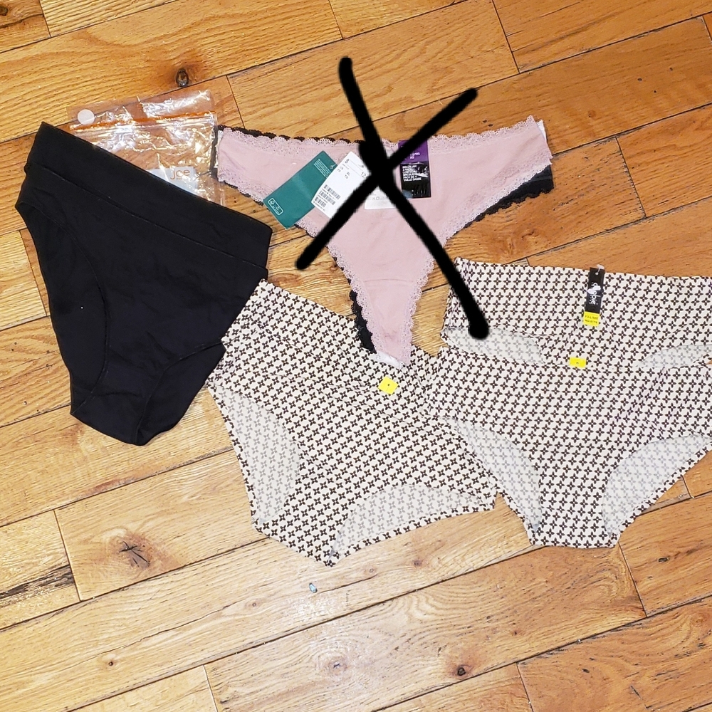 6, pair panties